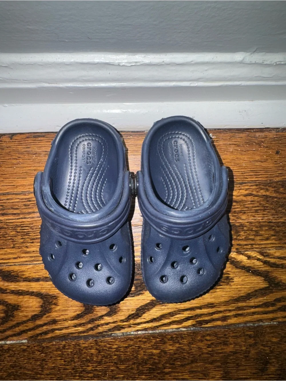 CROCS Navy Kids Classic Clog